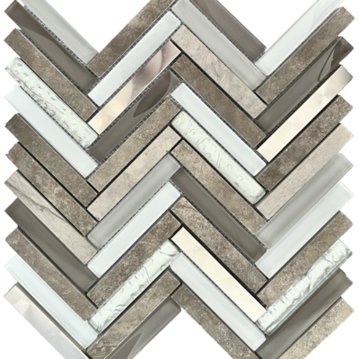 Sherman 5/8″ x 4″ Herringbone Mosaic