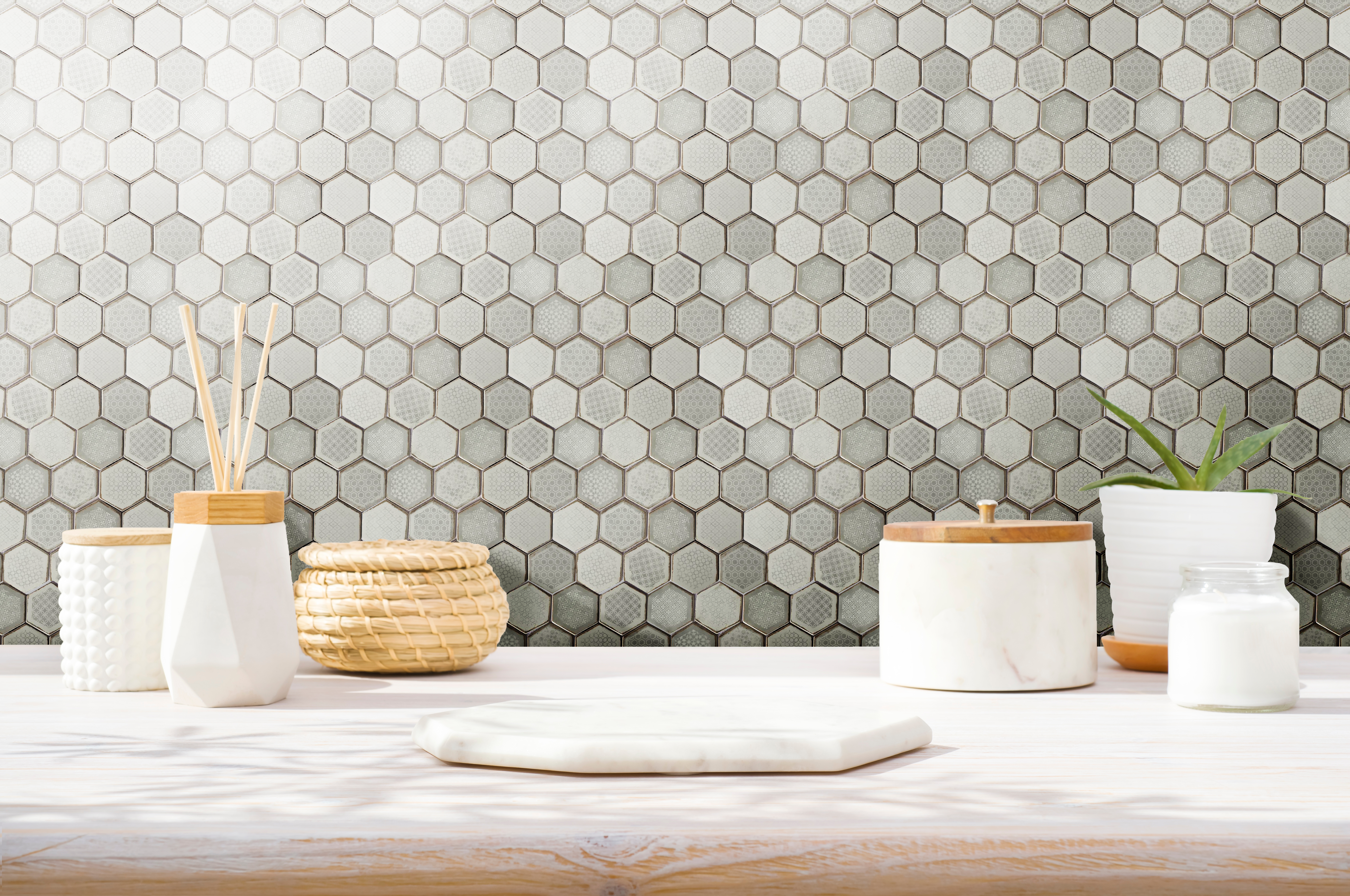 Table with Decor Sterling Firenze