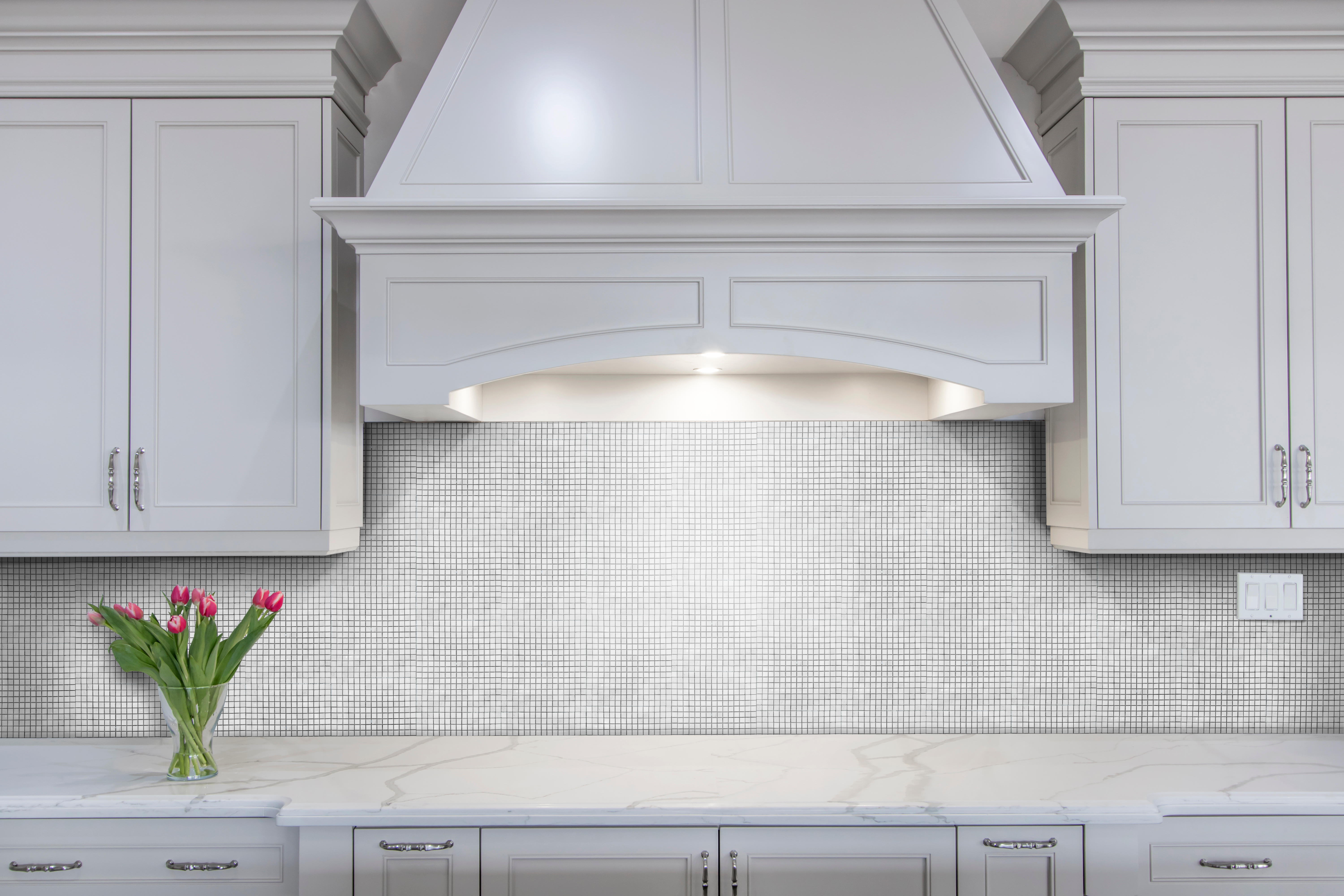 Kitchen Counter White Thassos Micro Marble