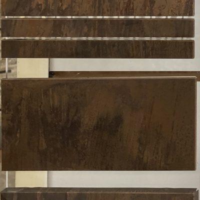 Antique Copper 5/8″x6″ – 525-013 | Antique Copper 3″x6″ Flat – 525-027 | Antique Copper 3″x6″ Beveled – 525-036