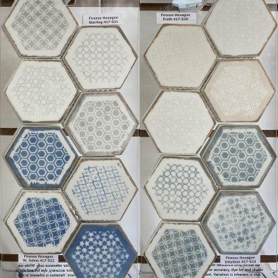 Firenze Sterling – 417-521 | Firenze St. Johns – 417-522 | Firenze Froth – 417-520 | Firenze Intuition – 417-523