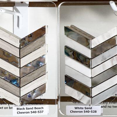 North Shore Chevron Black Sand Beach – 540-537 | North Shore Chevron White Sand – 540-528