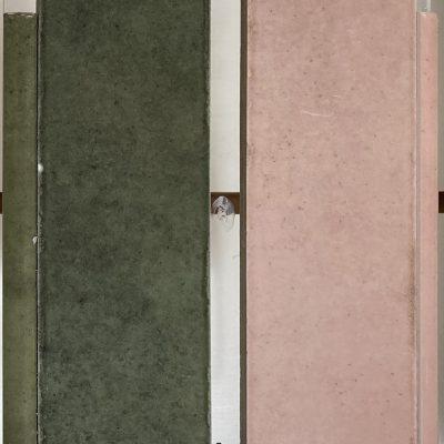 Trinidad 2.5″x10″ Tea Rose – 418-016 | Trinidad 2.5″x10″ Sage Green – 418-015